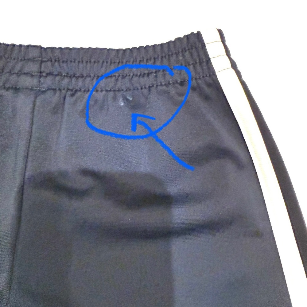 Adidas Toddler 2T Navy Track Pants - Picture 7 of 7